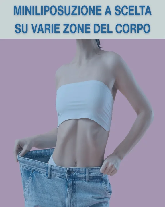 COUPON 94 Trattamento di Miniliposuzione a scelta su varie parti del corpo
