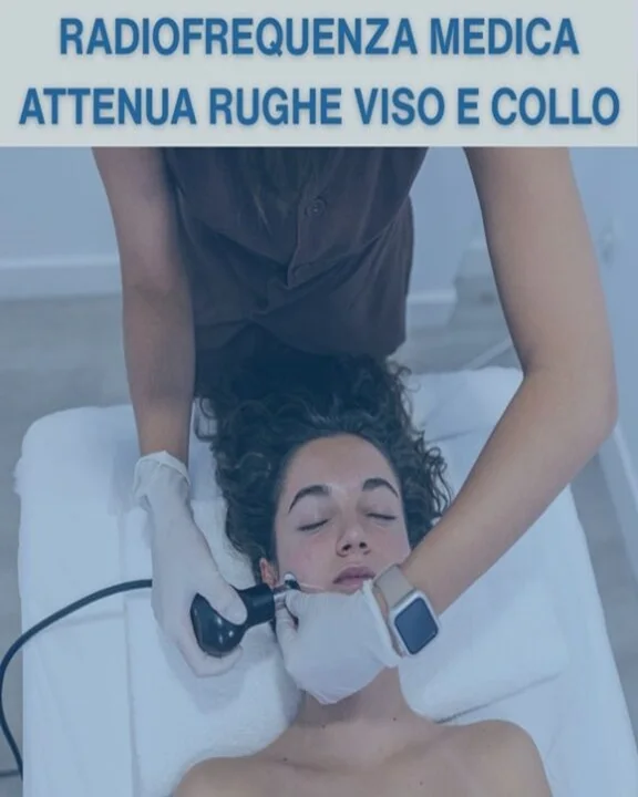 COUPON 61 Radiofrequenza medica che attenua rughe viso e collo