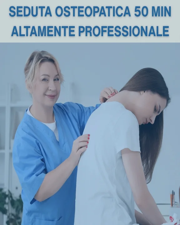 COUPON 92 Seduta Osteopatica 50 min altamente professionale